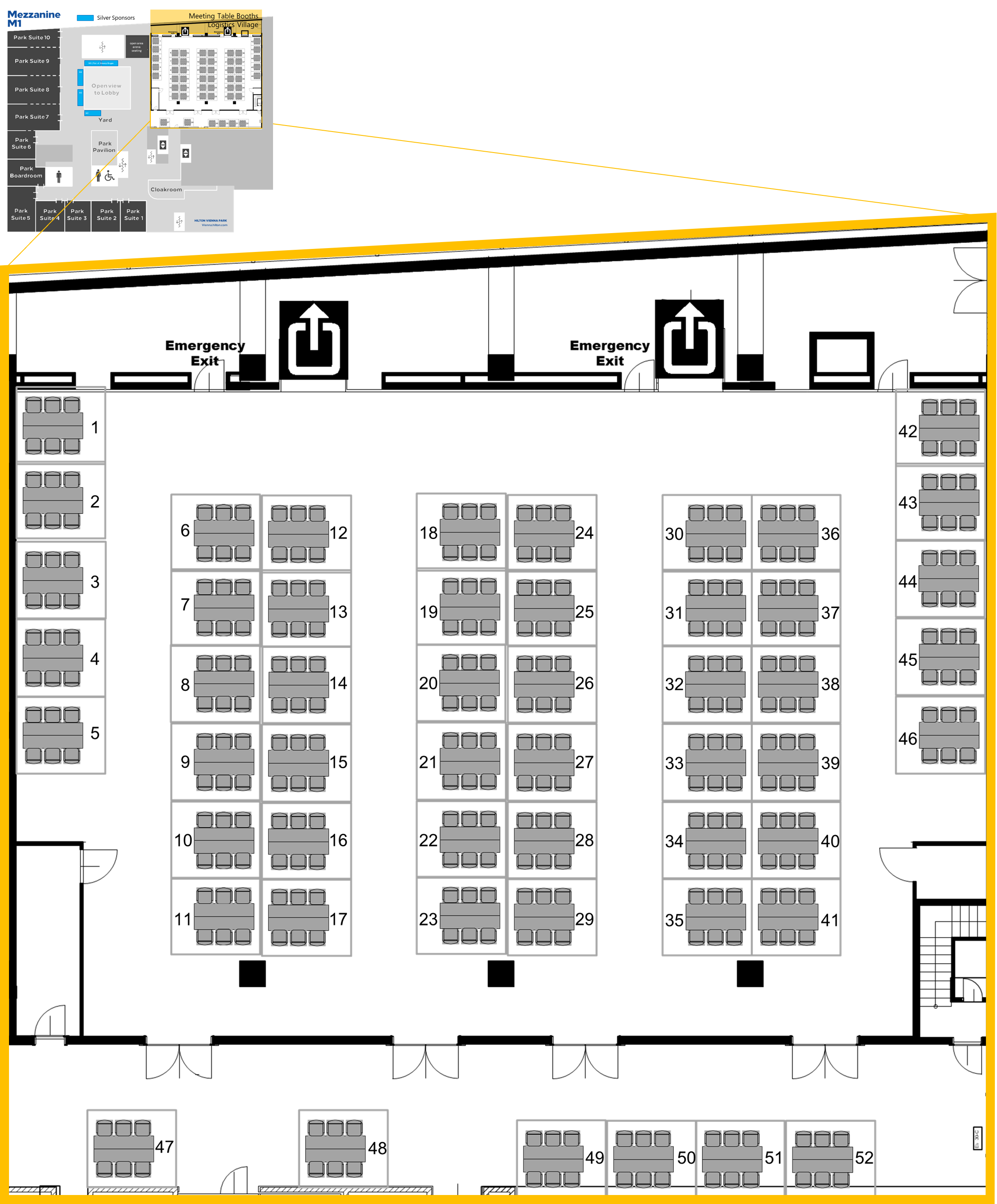 EPCA57 Meeting Tables Plan