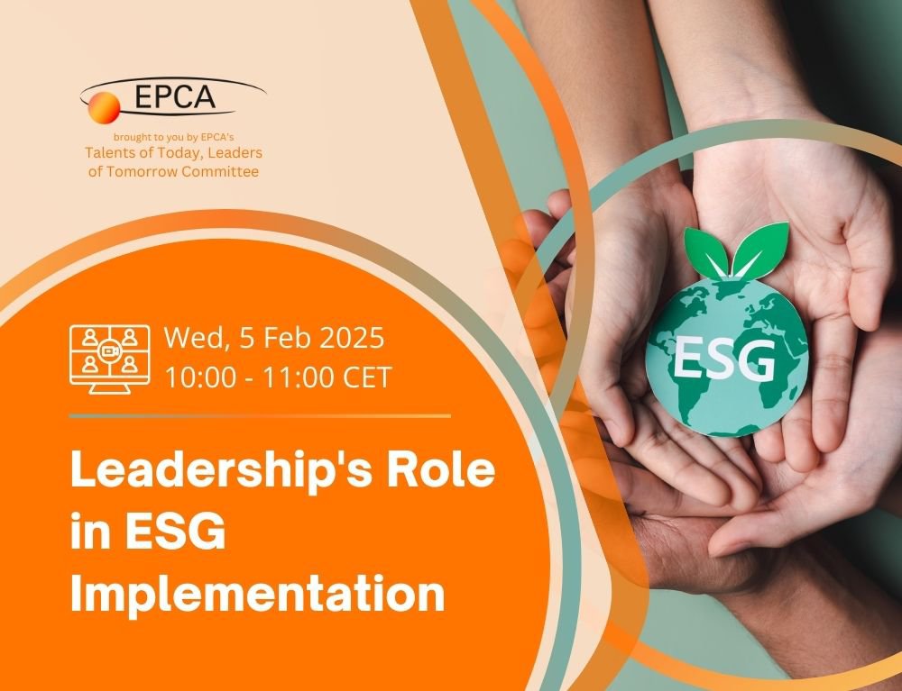 EPCA ESG webinar series: Leadership and CSRD
